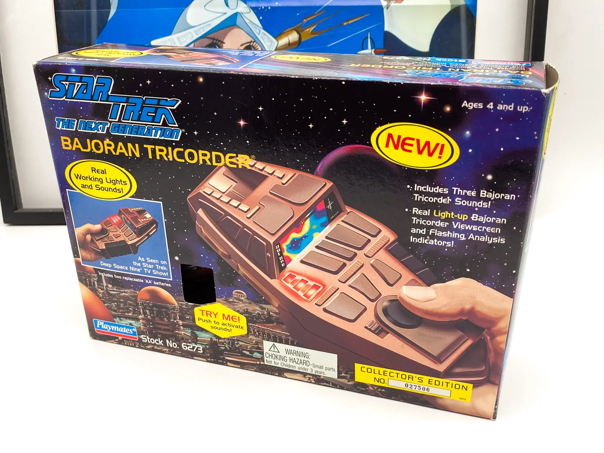 Star Trek Bajoran Tricorder – Playmates 1995 Collector’s Edition MISB