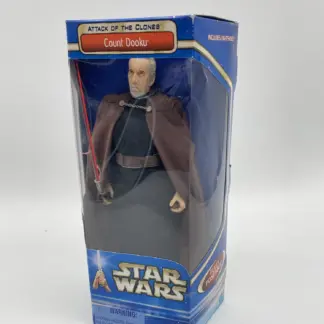 Count Dooku Star Wars Attack of the Clones 12" – Hasbro TOMY Japan 2002 MISB