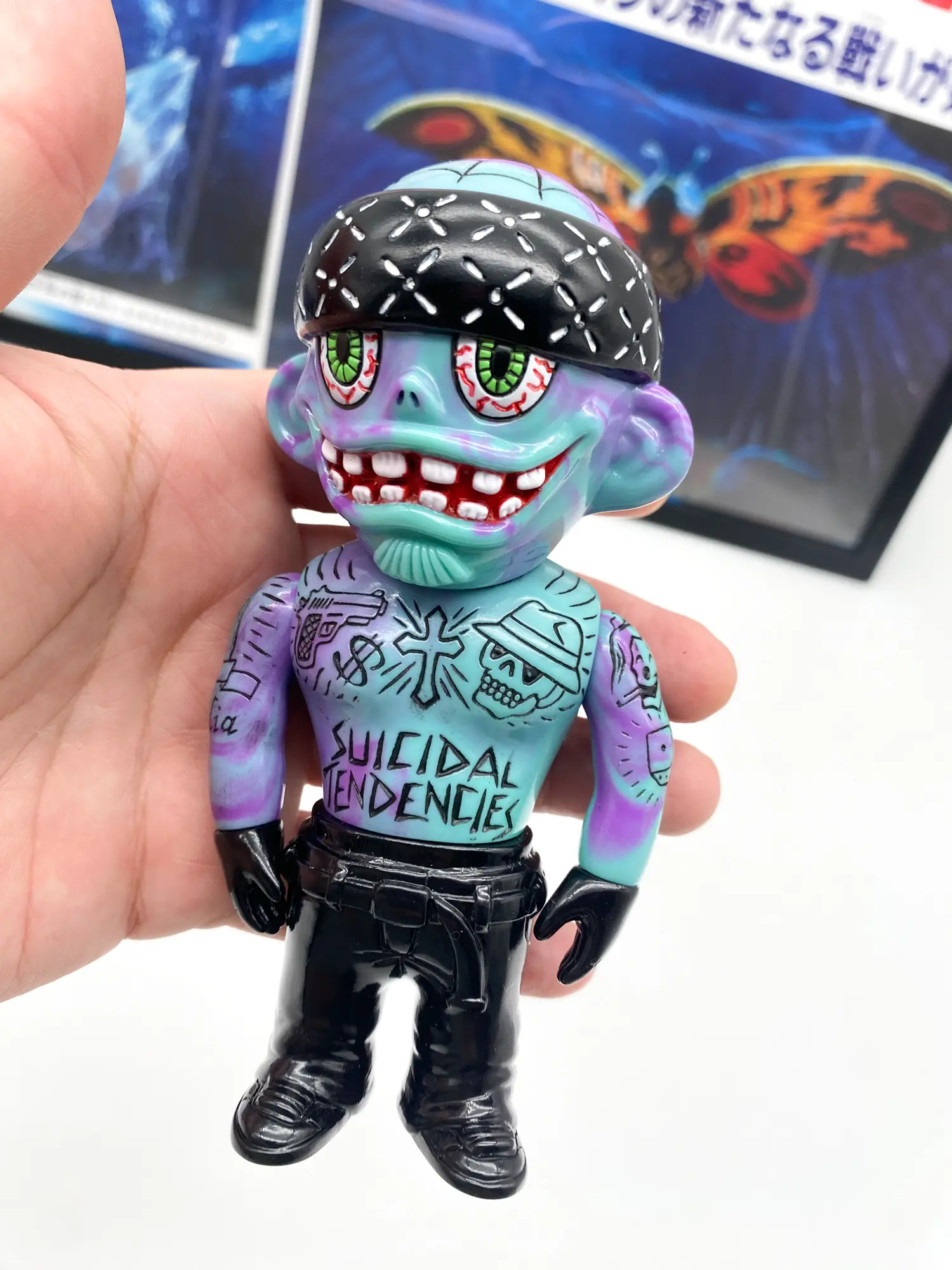 El Loco Skum Devil Marbled - BlackBook Toy × Suicidal Tendencies