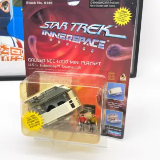 Galileo NCC-1701-7 Shuttlecraft Mini Playset - Playmates 1996 - MOC — photo 01, figurine ou jouet MOC scellé d'origine