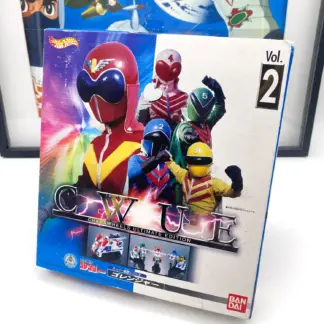 Coffret Bandai Chara Wheels Ultimate Edition Vol.2 Himitsu Sentai Gorenger, vue avant.