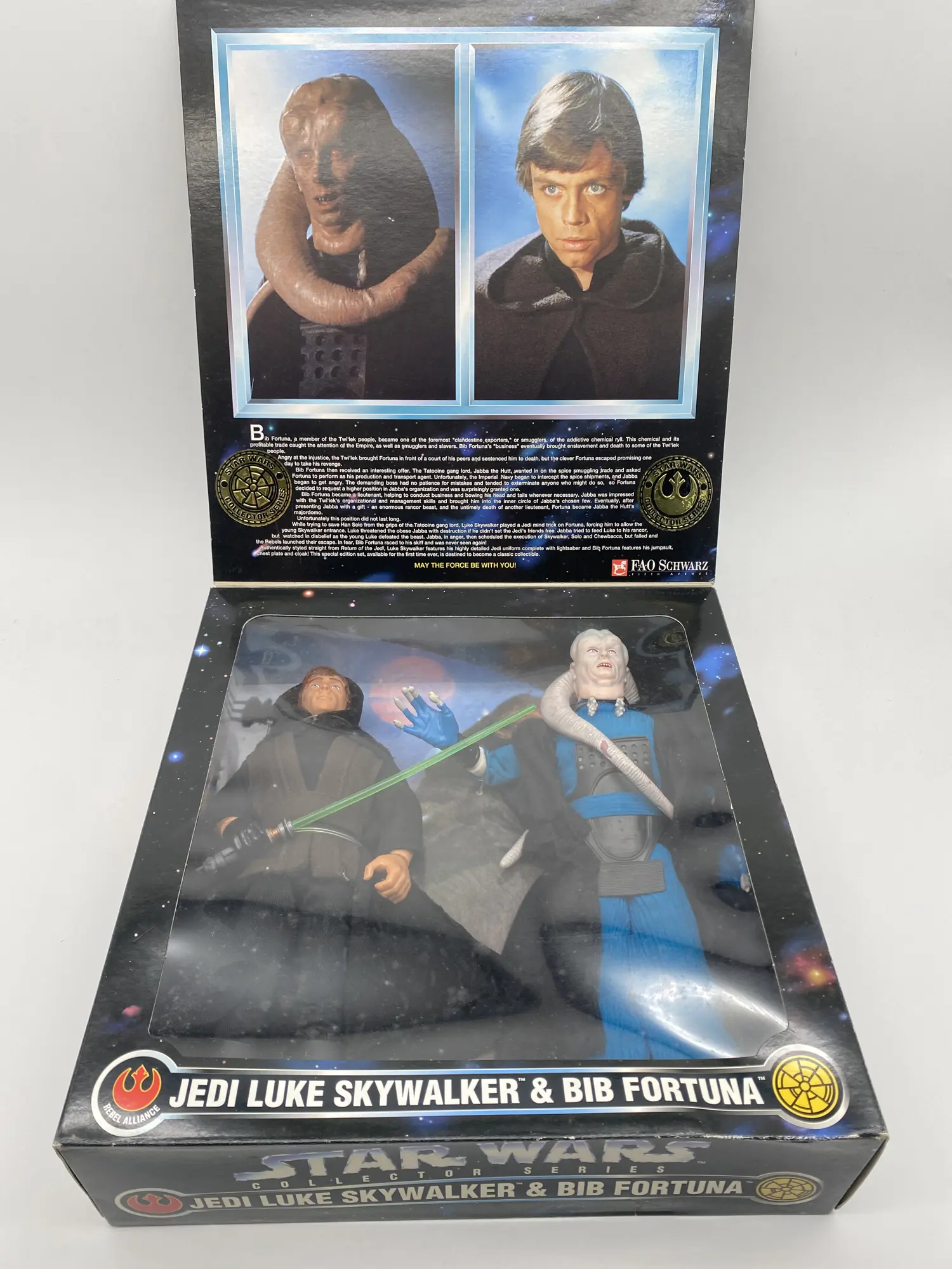 Jedi Luke Skywalker & Bib Fortuna – Collector Series 1997