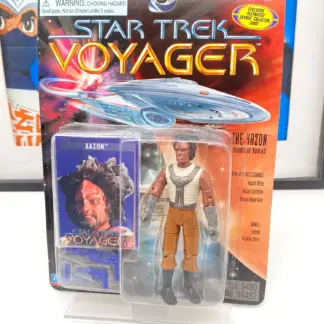 Kazon Figure Star Trek Voyager — Playmates 1996 — MOC — photo 01, figurine ou jouet MOC scellé d'origine