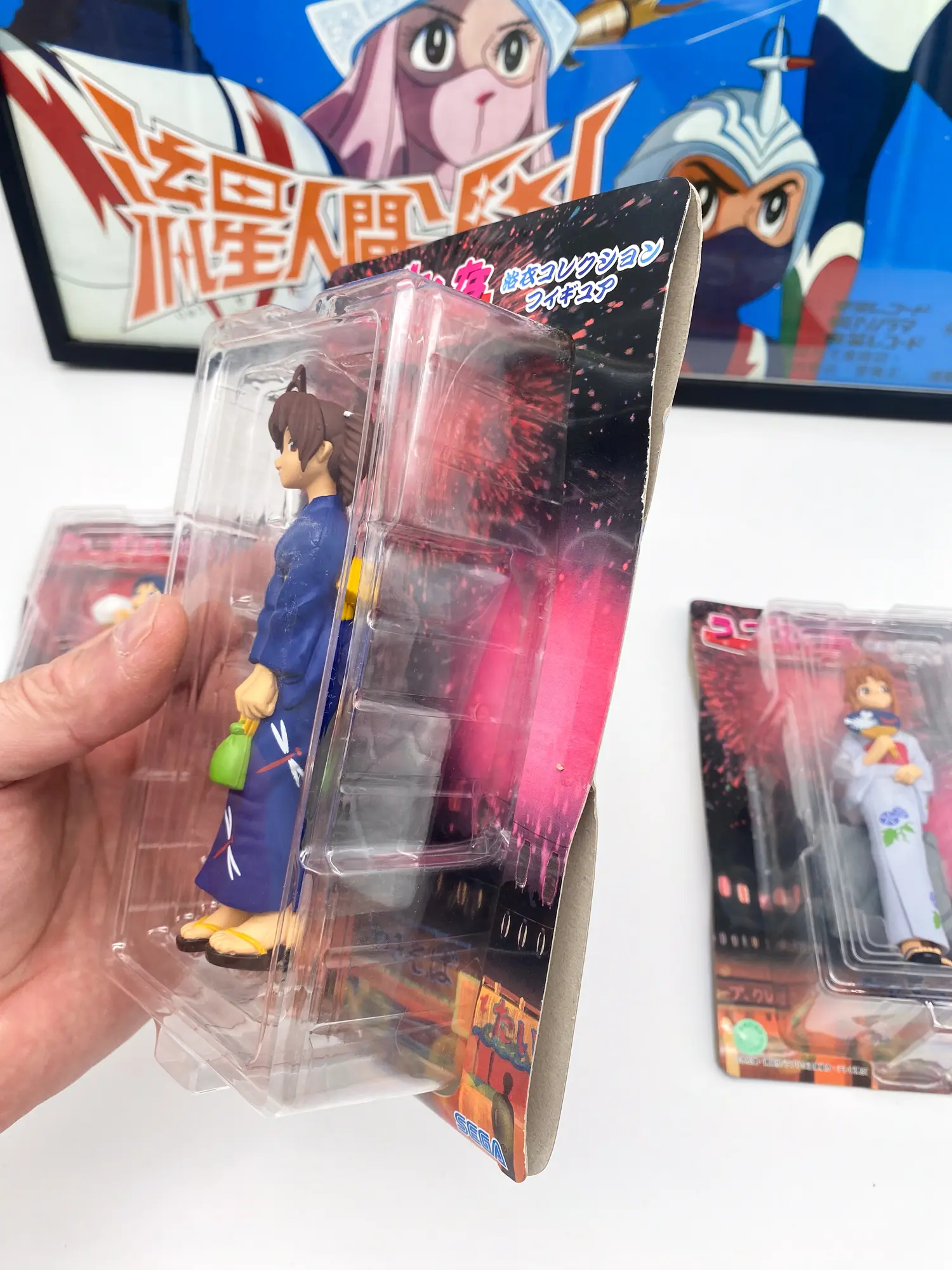 Love Hina Yukata Collection SEGA – Lot de 3 figurines Naru, Shinobu et Mutsumi – MOC – Image 5