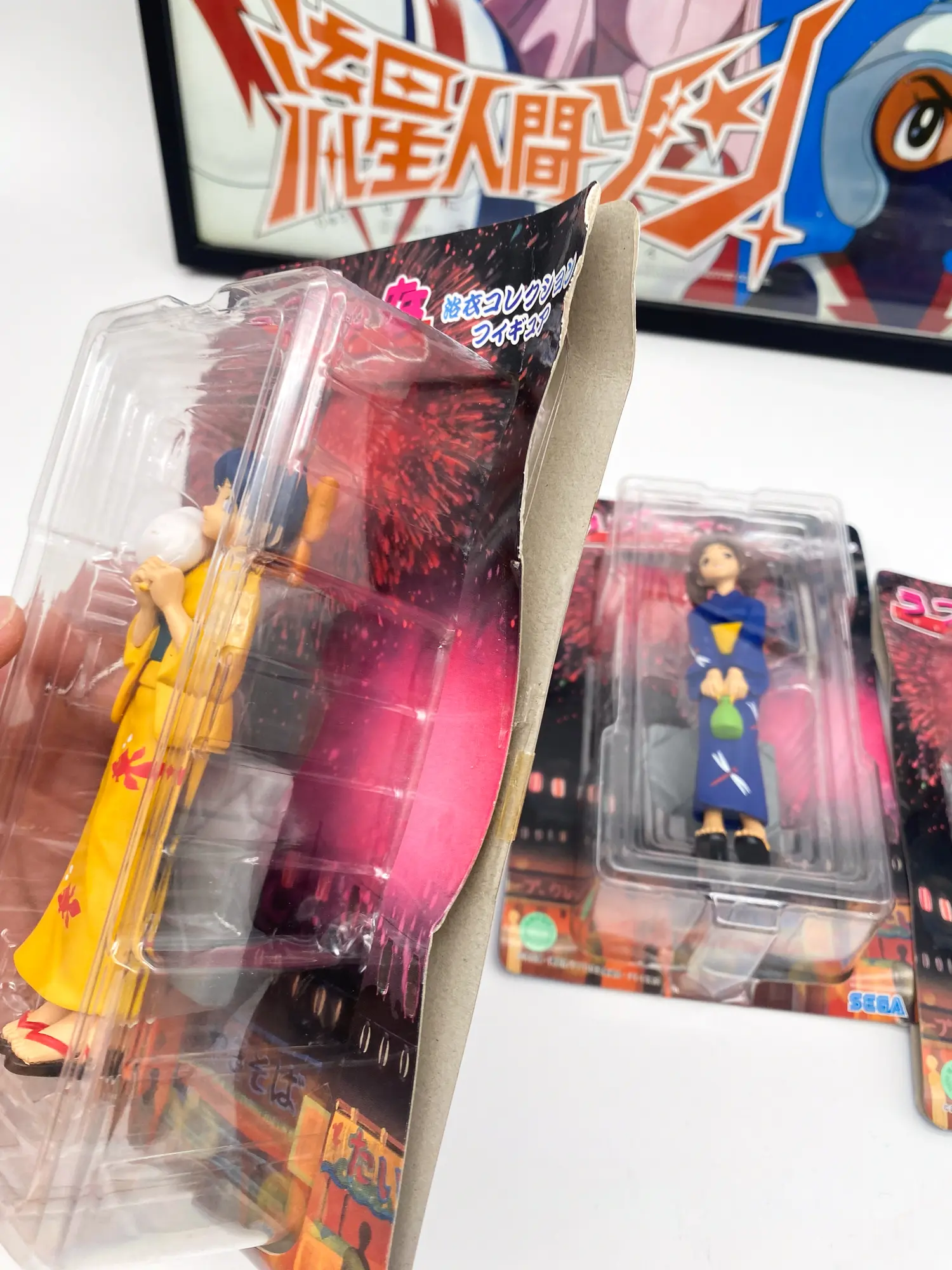 Love Hina Yukata Collection SEGA – Lot de 3 figurines Naru, Shinobu et Mutsumi – MOC – Image 4