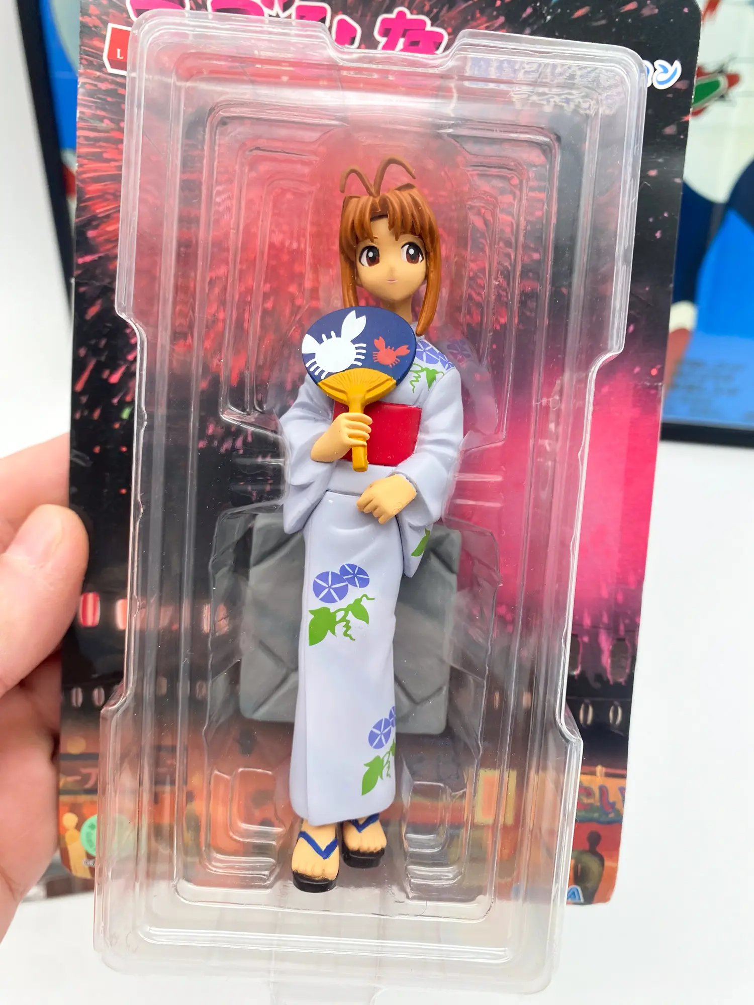 Love Hina Yukata Collection SEGA – Lot de 3 figurines Naru, Shinobu et Mutsumi – MOC – Image 3
