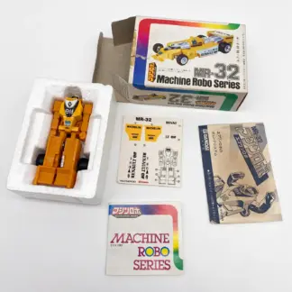 Boîte Bandai Machine Robo MR-32 F-1 Robo Renault RE20 Turbo 1983