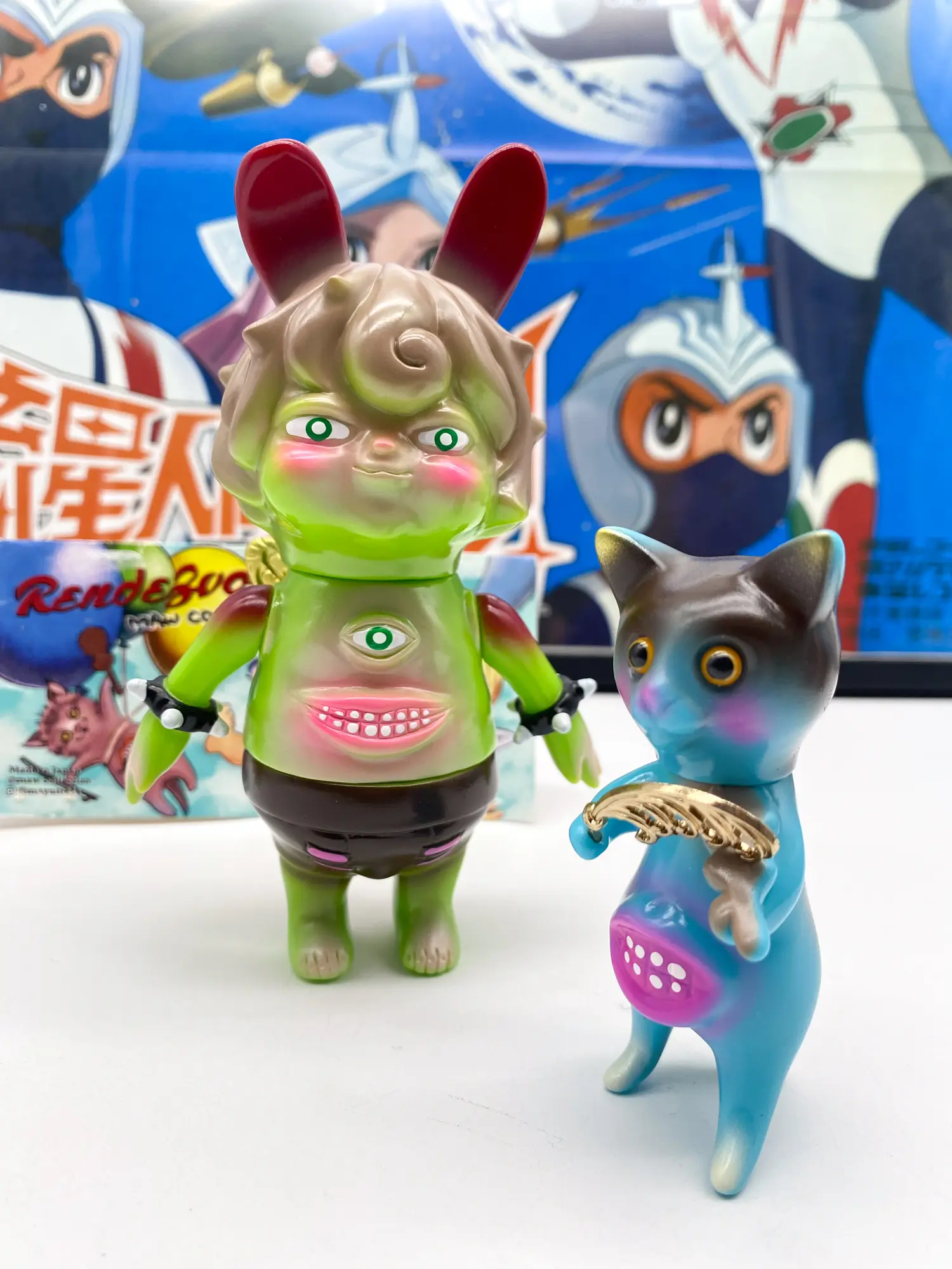 MAW Collection Sofubi – Rendezvous Set – Lapin & Bach – Avec hangtag – Image 10