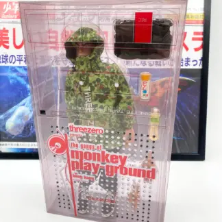Double Click vert Threezero, figurine Monkey Playground 2001 sous blister