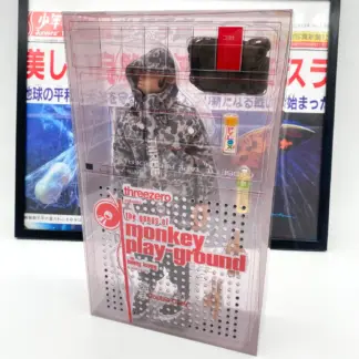 Double Click gris Threezero, figurine Monkey Playground 2001 sous blister