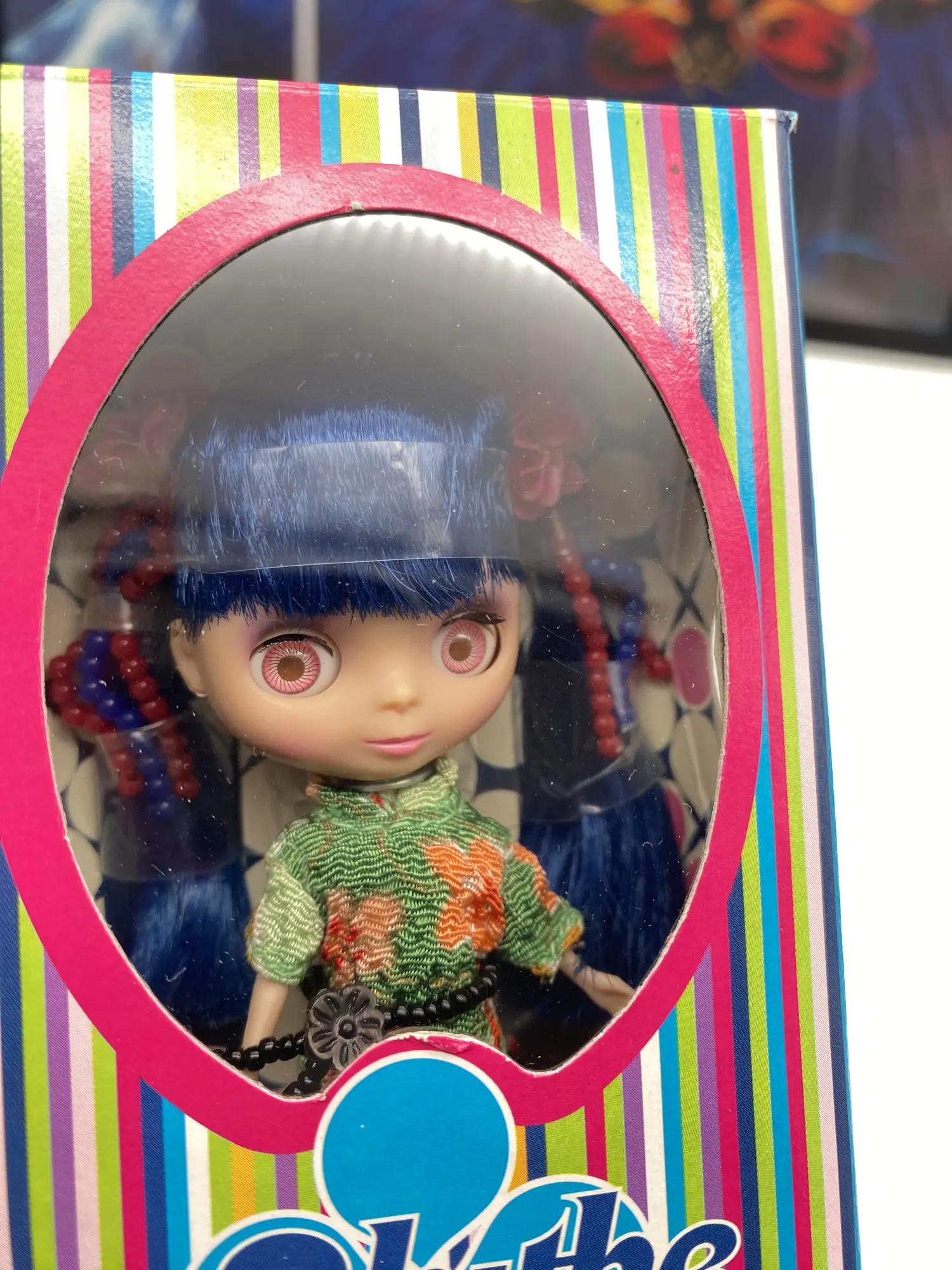 Petite Blythe Asian Butterfly PBL-10 par Takara, poupée de collection neuve en boîte — photo 3