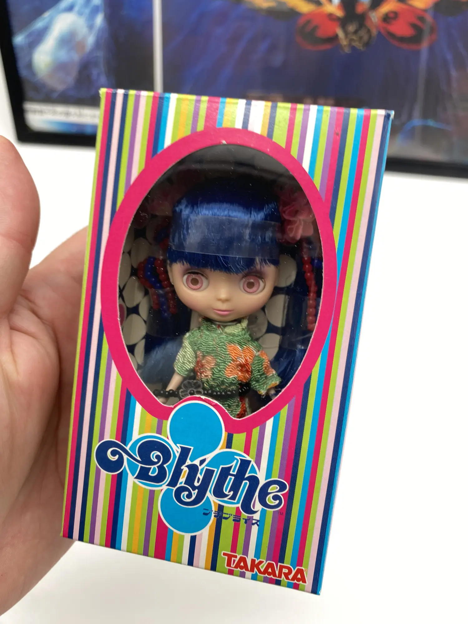 Petite Blythe Asian Butterfly PBL-10 par Takara, poupée de collection neuve en boîte — photo 5