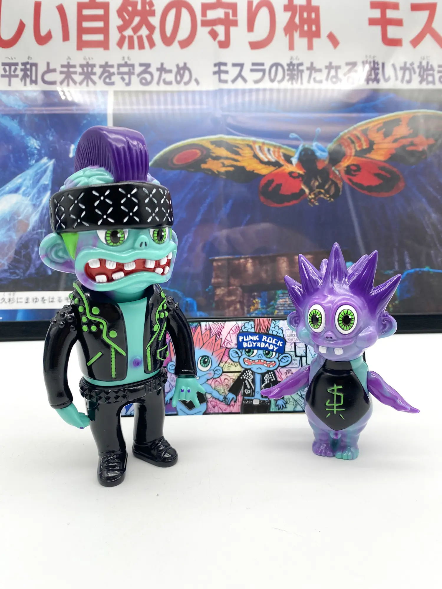 Punk Rock Boy & Baby – Devil Marbled color – BlackBook Toy × Suicidal Tendencies 2021