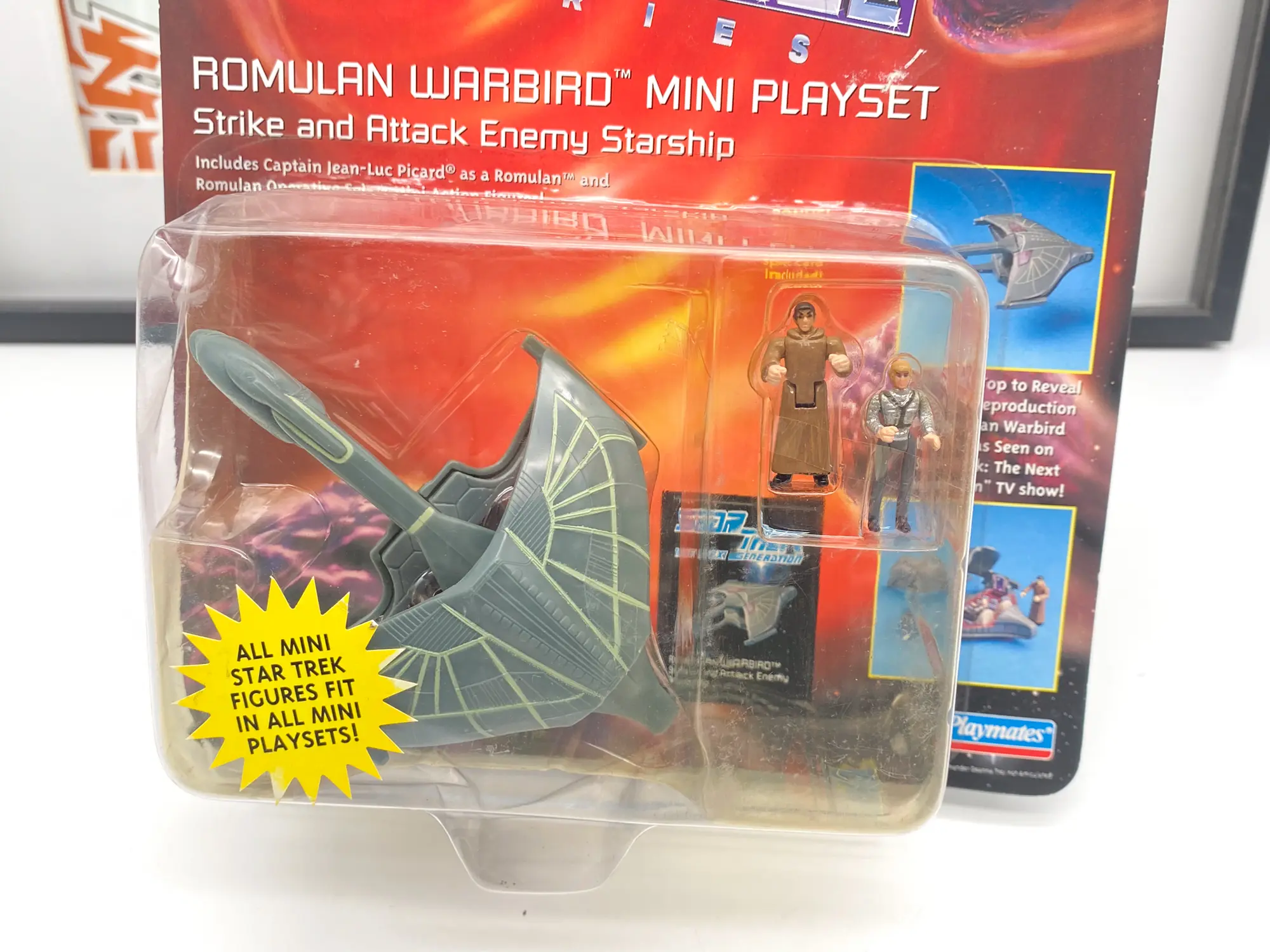 Romulan Warbird Mini Playset - Playmates 1994 - MOC — photo 04, figurine ou jouet MOC scellé d'origine