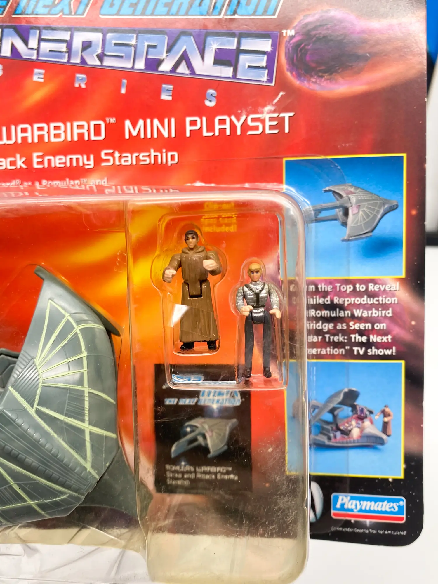 Romulan Warbird Mini Playset - Playmates 1994 - MOC — photo 06, figurine ou jouet MOC scellé d'origine