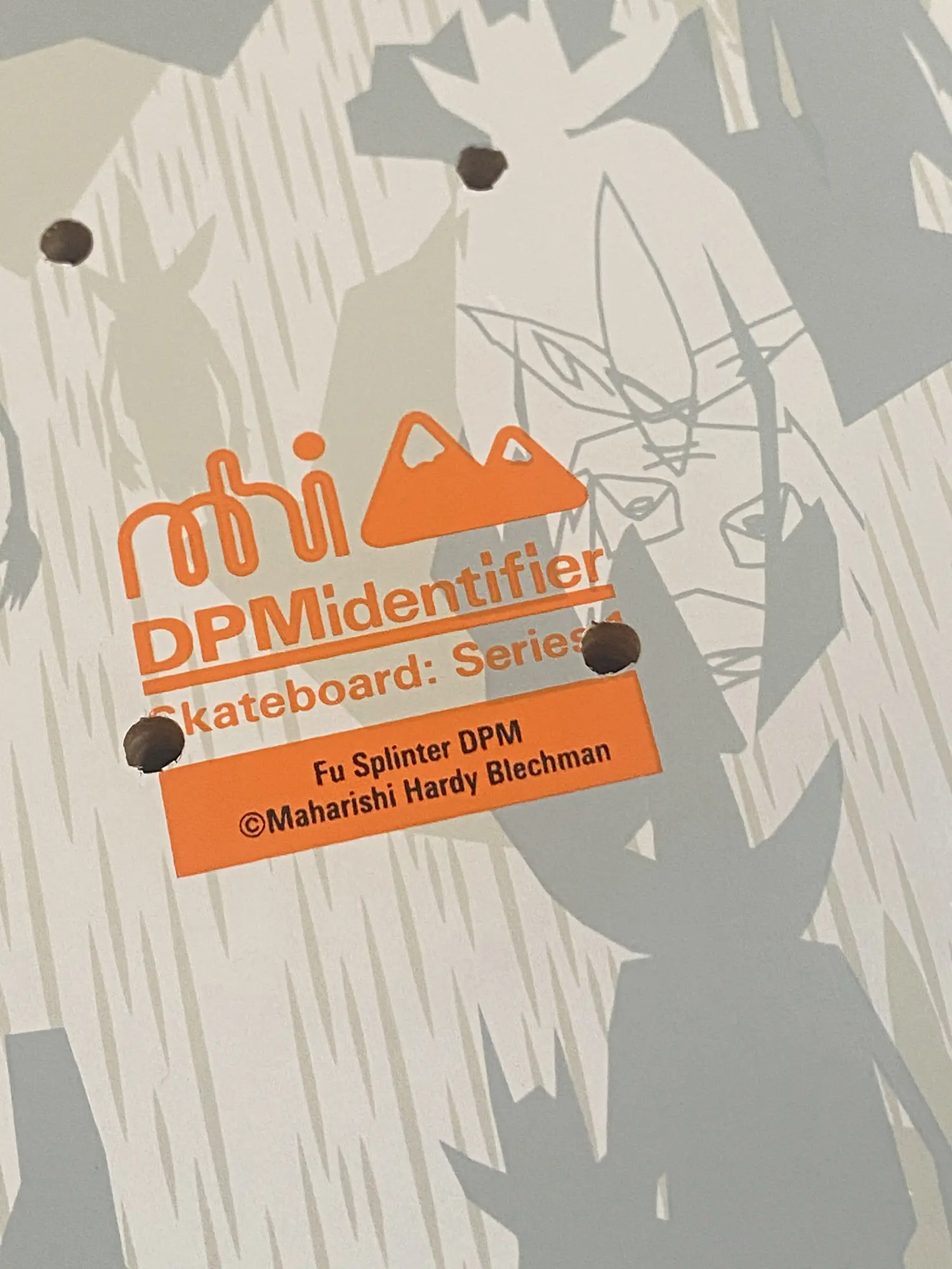 Skateboard Maharishi × Futura – Fu Splinter DPM – DPMidentifier