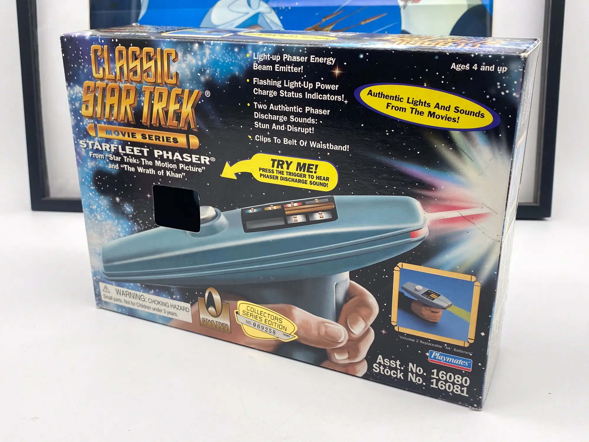 Star Trek Classic Movie Series Phaser Playmates 16081 NIB – Image 6