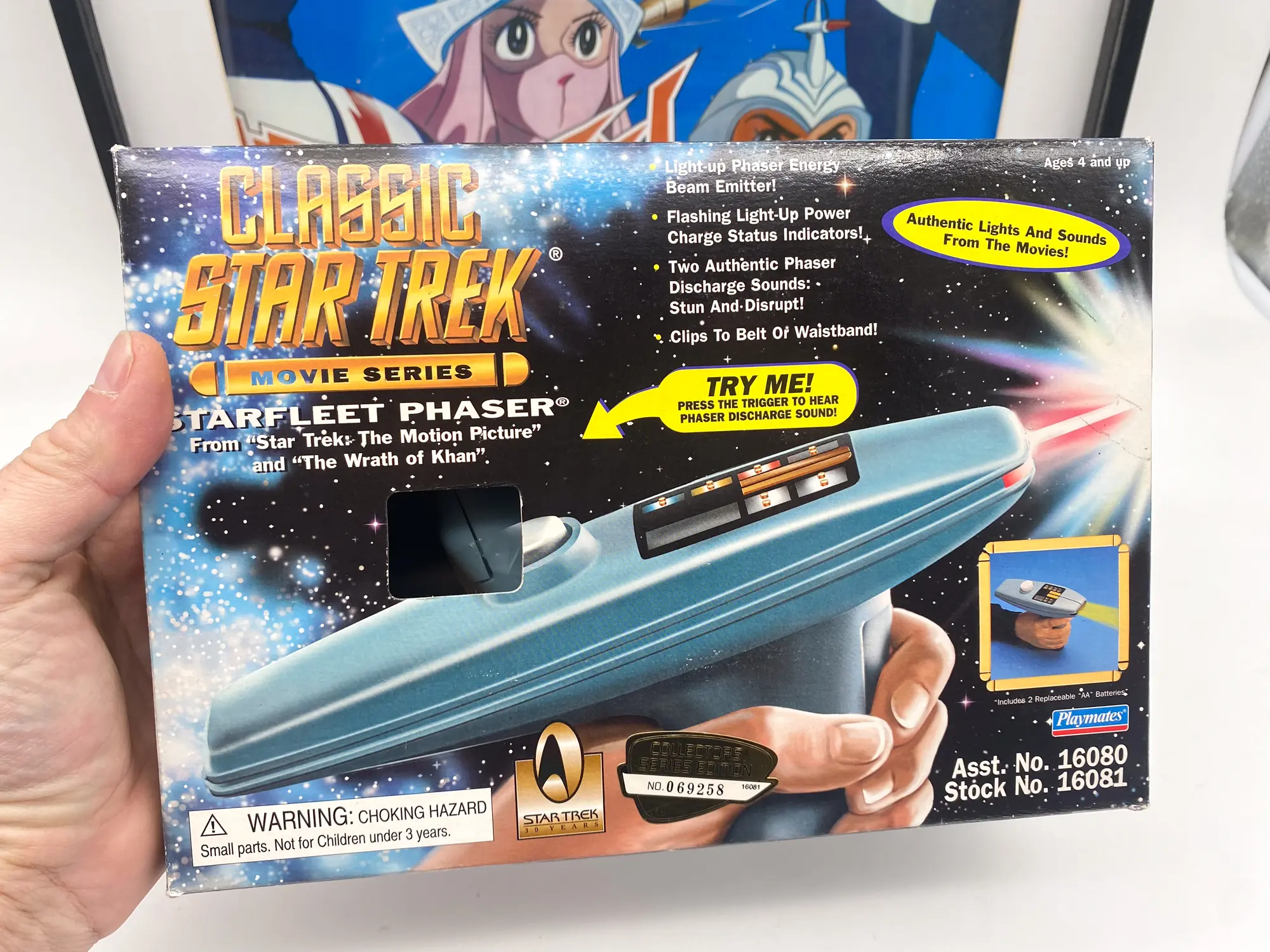 Star Trek Classic Movie Series Phaser Playmates 16081 NIB – Image 2