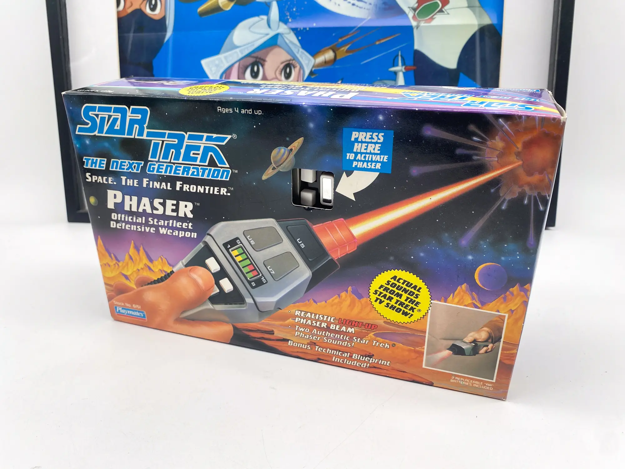 Star Trek TNG Starfleet Phaser Playmates 1992