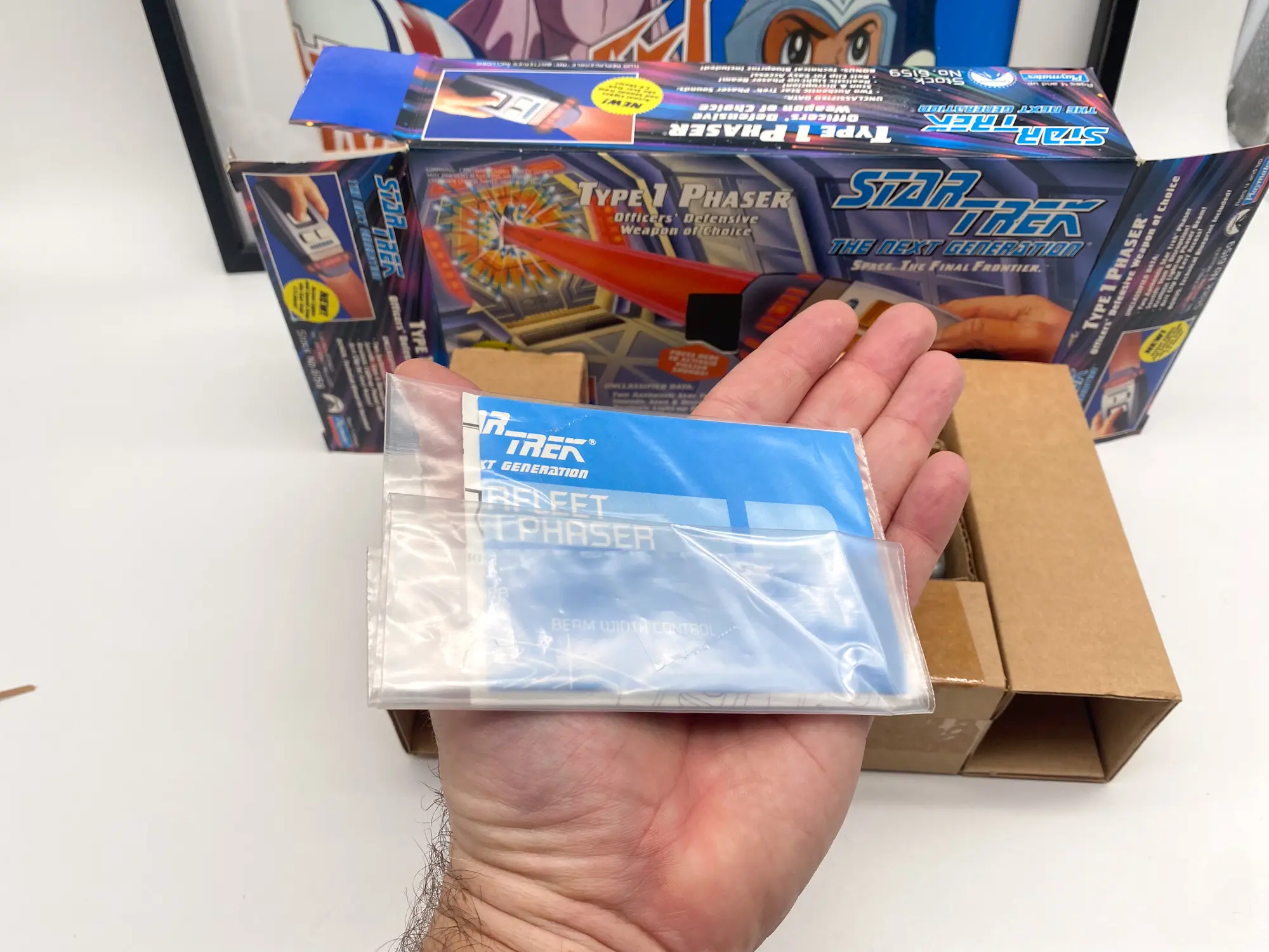 Documentation du Type 1 Phaser Star Trek Collector’s Edition