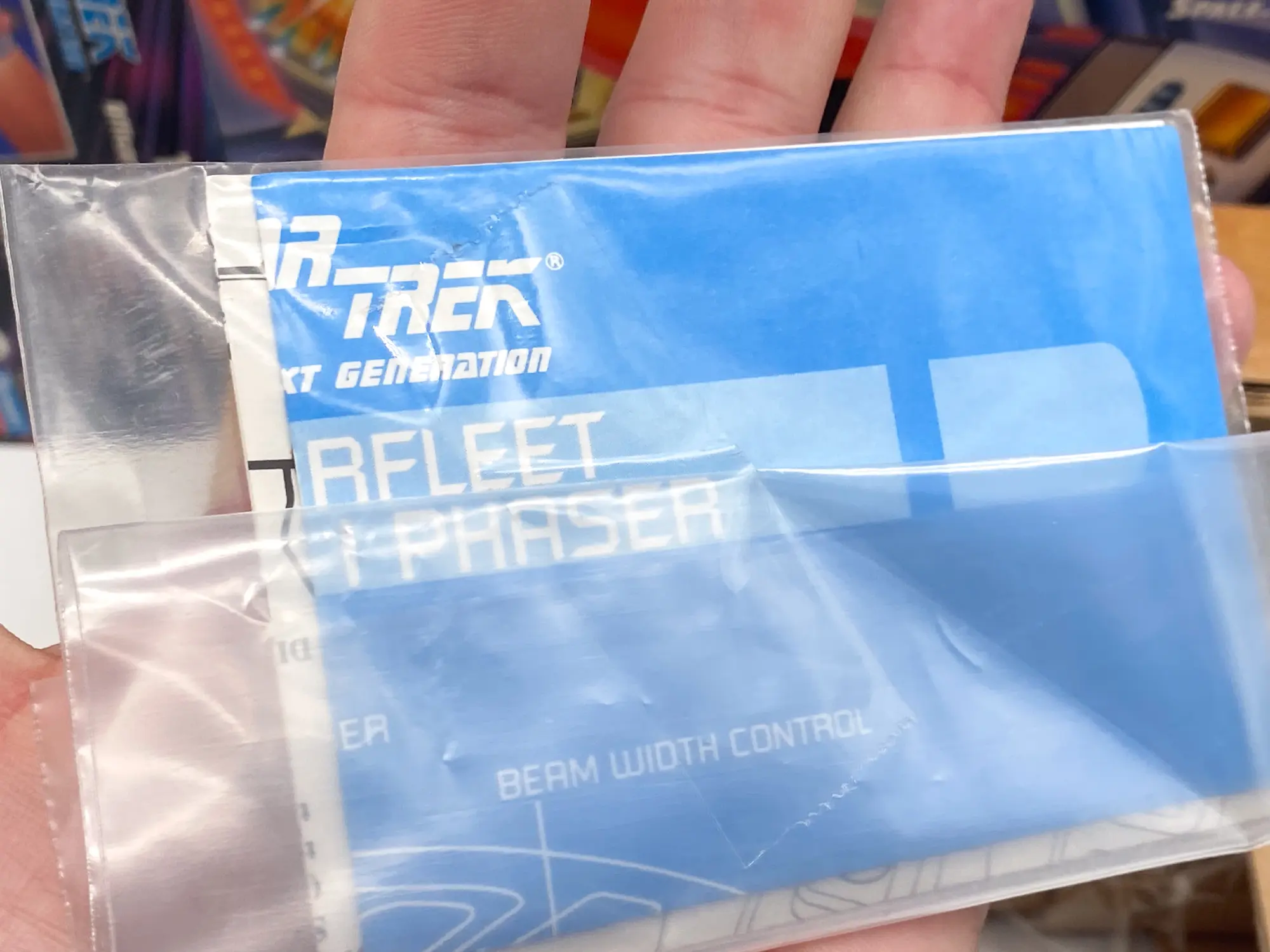 Documentation du Type 1 Phaser Star Trek Collector’s Edition