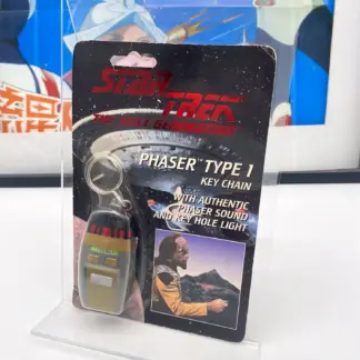Star Trek Type 1 Phaser Key Chain - IPI 1995 - MOC — photo 01, figurine ou jouet MOC scellé d'origine