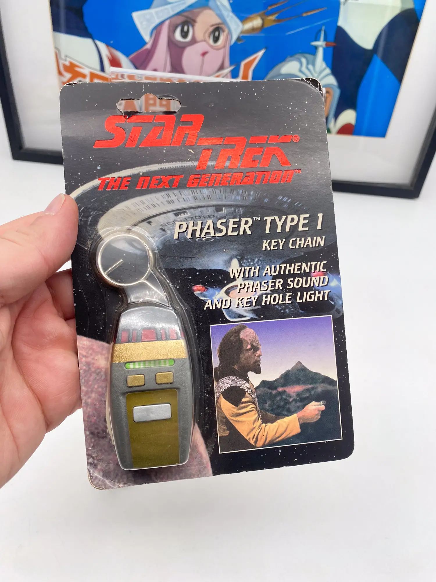 Star Trek Type 1 Phaser Key Chain - IPI 1995 - MOC — photo 04, figurine ou jouet MOC scellé d'origine