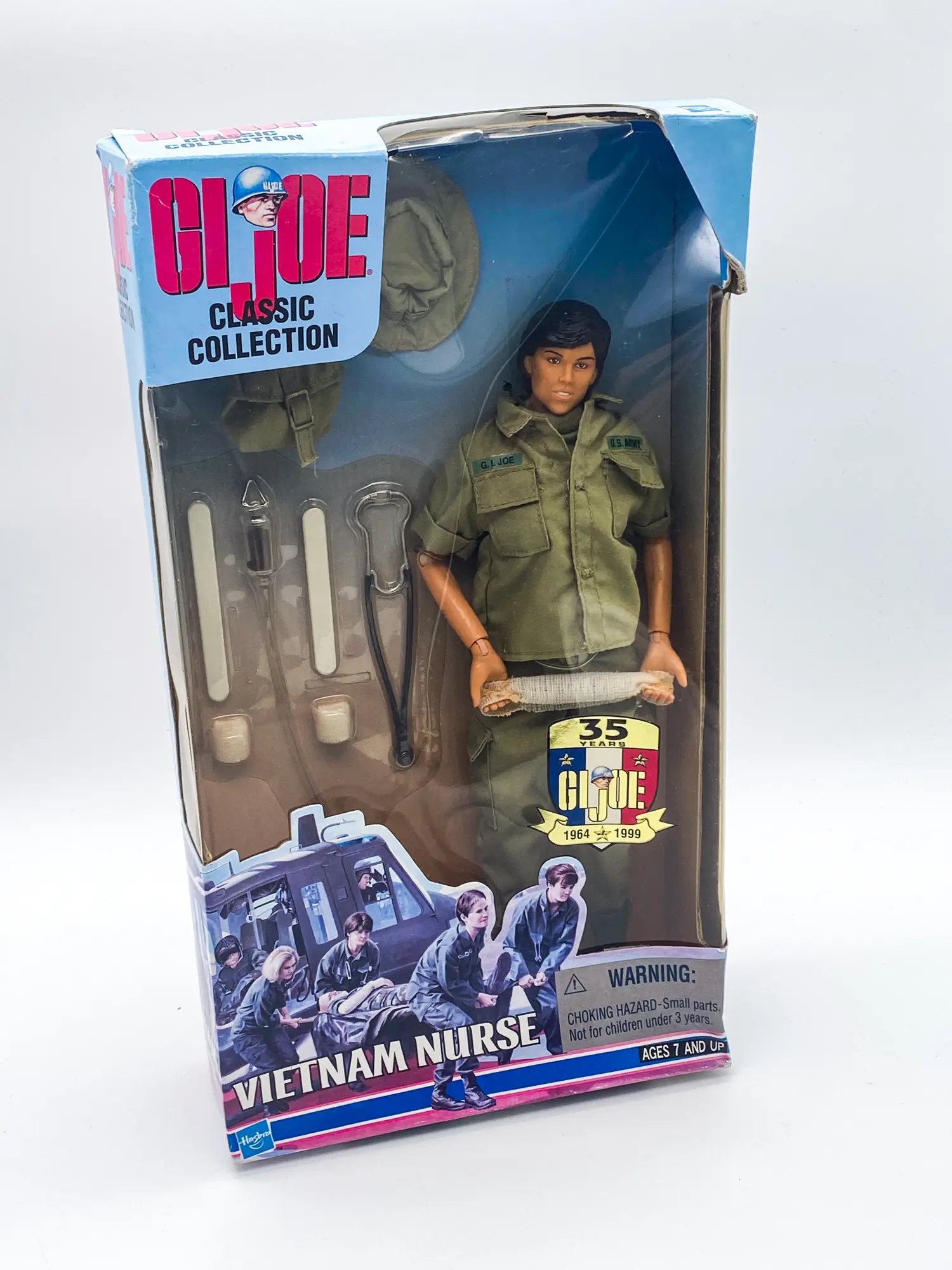 G.I. Joe Vietnam Nurse Hasbro dans sa boîte Classic Collection