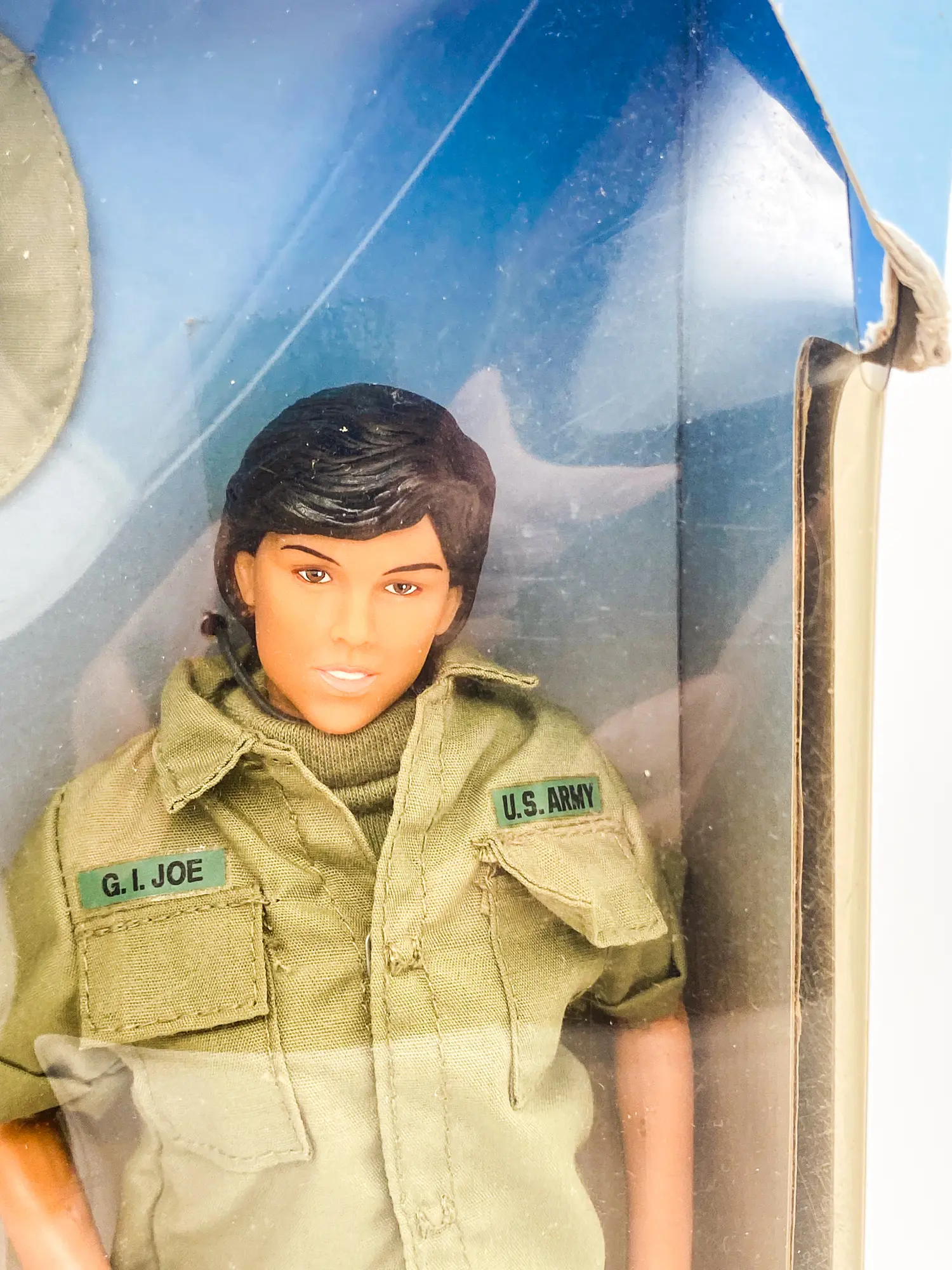 Visage de l’infirmière G.I. Joe et uniforme vert U.S. Army