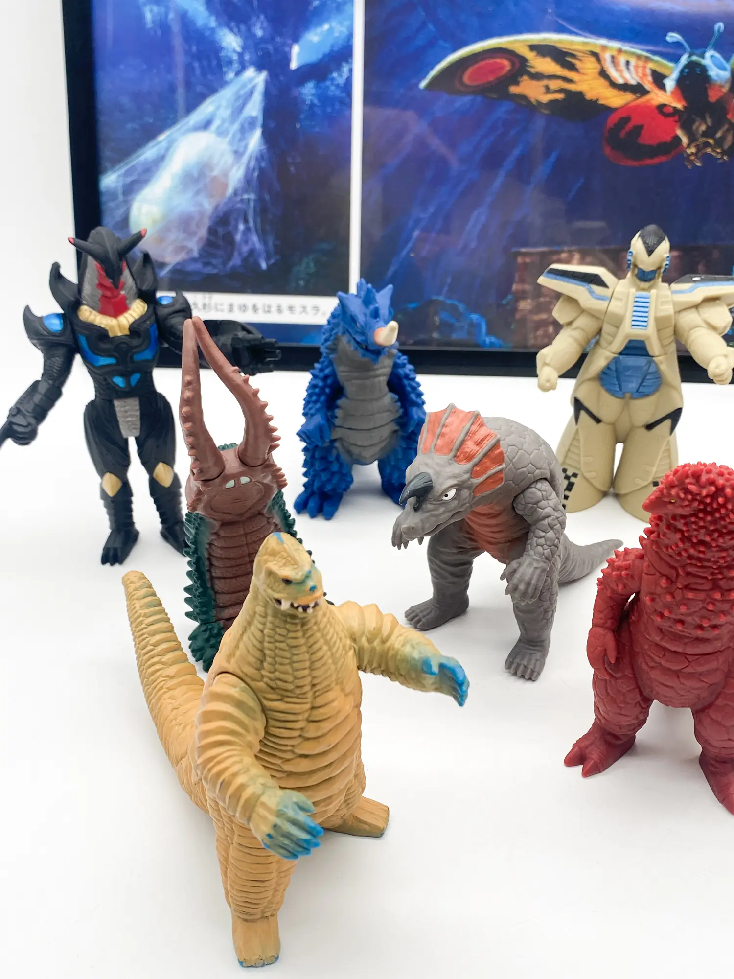 Lot Ultraman UMS Bandai avec Yanakagi, Agira et Mountain Gulliver 5