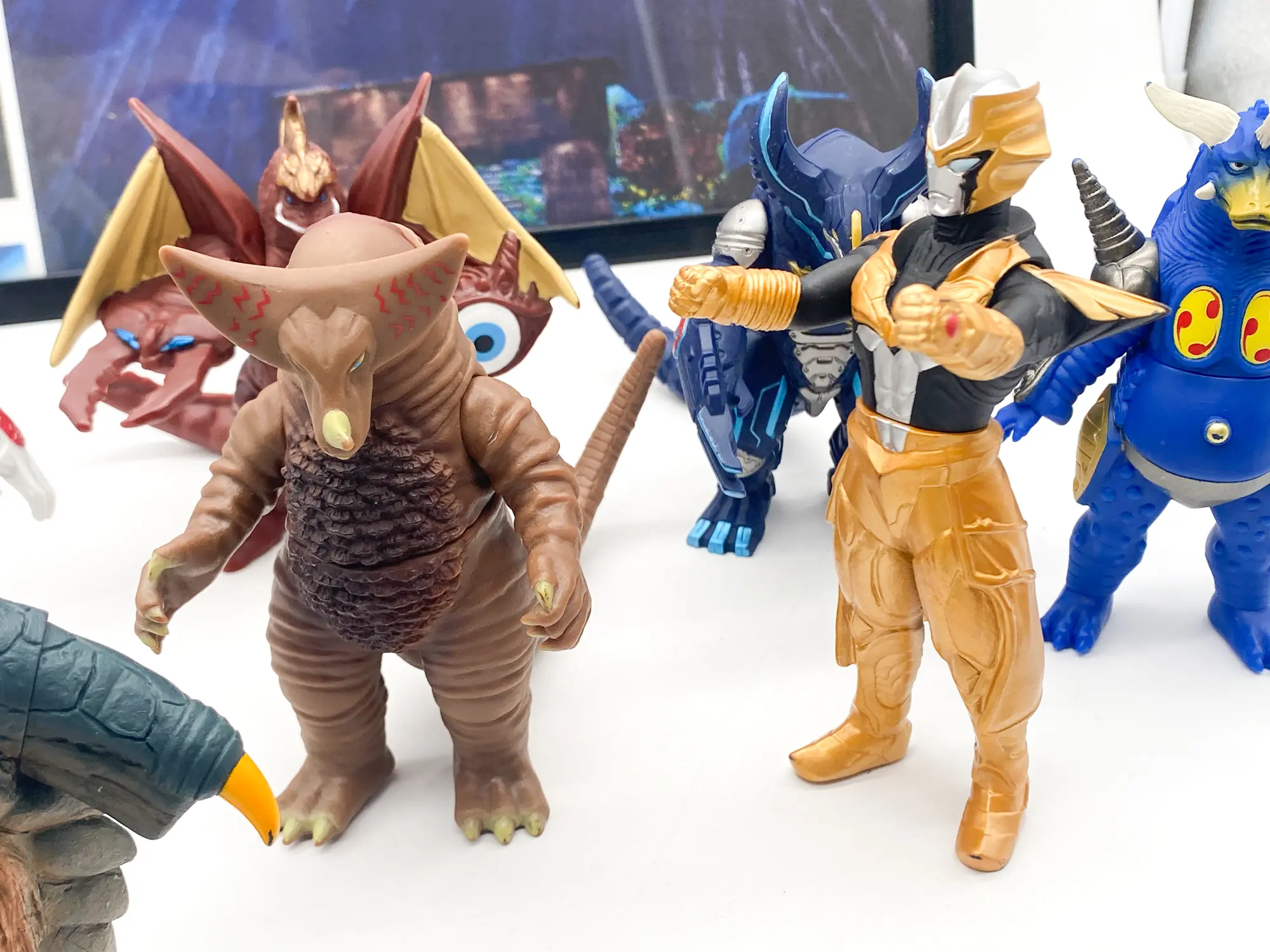 Lot Ultraman Ultra Monster Series avec Five King, Death Drago et Bemstar