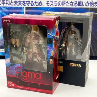 Lot figma Cobra 179 et Crystal Bowie 206, Max Factory × Masaki Apsy