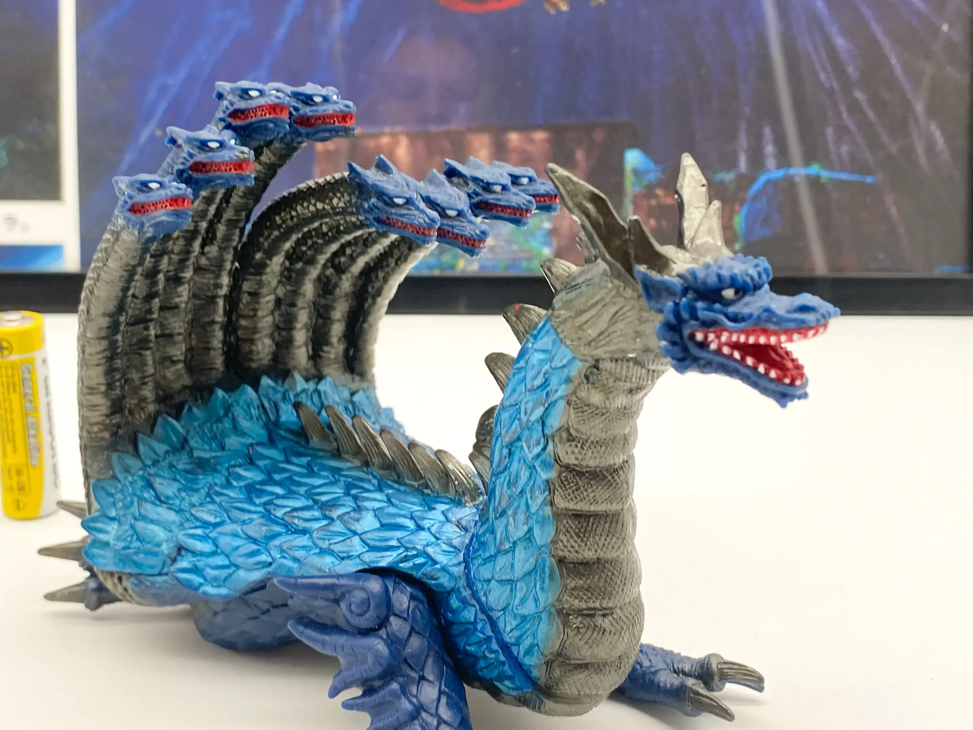 Mizunoeno Dragon - Ultraman Gaia - Bandai 1998 - Kaiju sofubi – Image 4